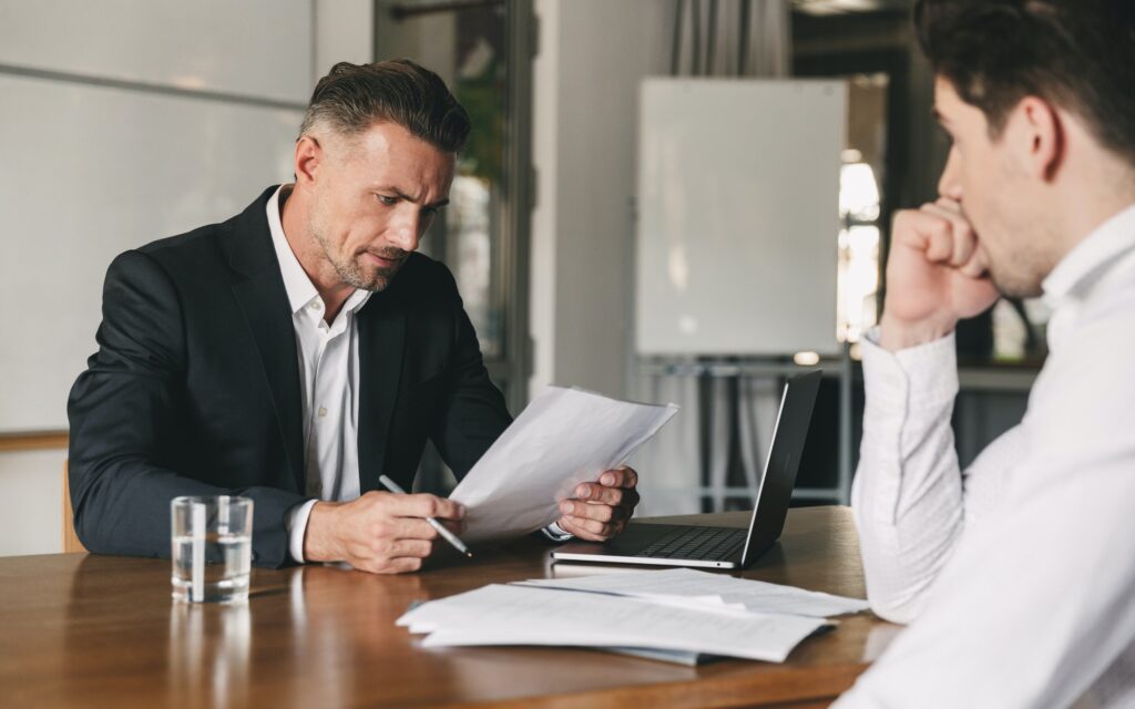 business career and placement concept caucasian businessman n